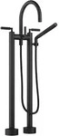 Dornbracht Tara. Wannen-Zweiloch-Armatur 25943882-33 Griffhebel, freistehend,...