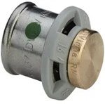 Viega Sanfix-P Verschlussst&uuml;ck 488970 Rotguss, 20mm, SC-Contur