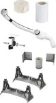 Kaldewei 687676490000, Kaldewei Installations-Set 687676490000 bis 5041, mit