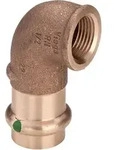 Viega Sanpress Winkel 283728 28 mm x Rp 1, 90&deg;, Rotguss oder Siliziumbronze,