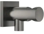 Dornbracht Wandanschlussbogen 28490970-99 mit integriertem Brausehalter, Dark