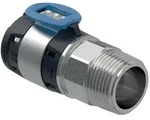 Geberit FlowFit &Uuml;bergang 619701001 DN 20, &Oslash; 25 mm, R 3/4, mit Au&szlig;engewinde