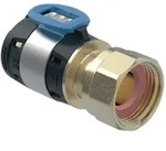 Geberit FlowFit &Uuml;bergang 620640001 DN 12/15, &Oslash; 16 mm, G 3/4, 5,9 cm, mit