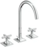 Ideal Standard Joy Neo 3-Loch-Waschtisch-Armatur BD143AA Kreuzgriffe, Ausladung