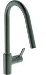 Ideal Standard Gusto K&uuml;chenarmatur BD414A5 magnetic grey, mit hohem...