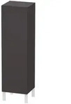 Duravit L-Cube Halbhochschrank LC1178R8080 40x36,3x132cm, T&uuml;r rechts, graphit