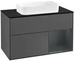Villeroy und Boch Finion Waschtischunterschrank F252HGGK 100x60,3cm,...