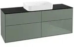 Villeroy und Boch Finion Waschtischunterschrank G73200GM 160x60,3x50,1cm, Glass...