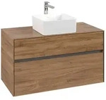 Villeroy und Boch Collaro Waschtischunterschrank C03800RH 100x54,8x50cm,...
