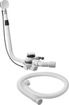 Duravit 791228000001000, Duravit Quadroval Ab- und &Uuml;berlaufgarnitur mit Zulauf