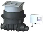 Kessel Pumpfix F R&uuml;ckstaupumpenanlage 24100X DN 100, L/H 642/394 mm,