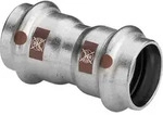 Viega Temponox Muffe 809010 35 mm, Stahl, nicht rostend, SC-Contur