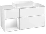 Villeroy und Boch Finion Waschtischunterschrank G701GFGF 120x60,3x50,1cm, Regal