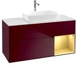 Villeroy und Boch Finion Waschtischunterschrank G831HFHB 120cm, Abdeckplatte...