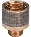 Viega Reduzierst&uuml;ck 320423 R 1/2 x Rp 3/4, Rotguss, rund