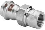 Viega Temponox Verschraubung 812164 22 mm x Rp 3/4, Stahl, nicht rostend,...