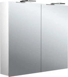 Emco 979705303, Emco pure 2 Style Aufputz-Lichtspiegelschrank 979705303 800x721mm,