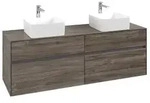 Villeroy und Boch Collaro Waschtischunterschrank C05200RK 160x54,8x50cm, f&uuml;r 2