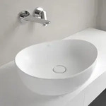 Villeroy und Boch Antao Aufsatzwaschtisch 4A7351RW 51x40cm, asymmetrisch, ohne