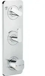 hansgrohe Axor Citterio C Thermostatmodul 49700000 ohne Struktur, chrom,...
