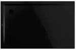 Kaldewei Superplan Duschwanne 384248040701 80x120x2,5cm, mit Tr&auml;ger, schwarz