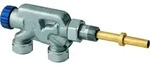 Heimeier Einrohrventilunterteil 3871-02.000 Rotguss vernickelt, mit...
