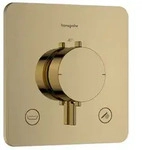 hansgrohe Ecostat Comfort Q Thermostat33717990 Unterputz, f&uuml;r 2 Verbraucher, 23