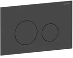 Geberit Sigma 40 Round Bet&auml;tigungsplatte 115628141 Round, schwarz matt /