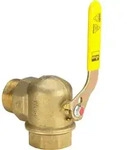 Viega Gasz&auml;hlerkugelhahn 525132 R/Rp 1, Messing, Eck, f&uuml;r...
