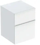 Geberit iCon Seitenschrank 502315011 45x60x47,6cm, 2 Schubladen, wei&szlig;/lackiert