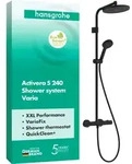hansgrohe Activera S Duschsystem 240 1jet 28083670 EcoSmart+ mit Ecostat Fine...