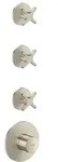 hansgrohe AXOR One Thermostatmodul 48713820 Unterputz, 3 Verbraucher, mit Kreuzgriff,