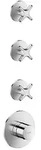 hansgrohe AXOR One Thermostatmodul 48713000 Unterputz, 3 Verbraucher, mit...