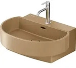 Duravit Balcoon Waschtisch 241160AM00 60 x 48 cm, Clay terra matt, mit Hahnloch,