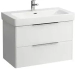 LAUFEN Pro s Waschtisch-Unterbau H4023921102601 81x44x53cm, 2 Schubladen, wei&szlig; matt