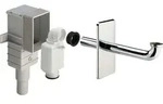 Viega Geruchverschluss 5633.1 553753 Unterputz, 11/4" x 50/40 mm, Abdeckplatte chrom