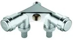 Grohe WAS-Doppelventil "Einfach" 41020000 DN15, mit R&uuml;ckflussverhinderer, chrom