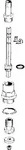 Hansa UP-Ventiloberteil 10 - 45 mm G1/2 59902723 10-45 mm, G1/2