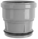 Airfit Steckmuffe 110110S DN 110 x 110, konzentrisch, aus Polypropylen, f&uuml;r HT...