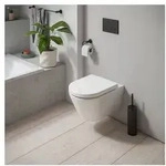 Duravit D-Code Wand-Tiefsp&uuml;l-WC-Set 49030900B2 Rimless, mit WC-Sitz,