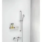 Hansa HANSABASIC Wannen-/Brausethermostat 55162131 Aufputz, 3-strahlig,...