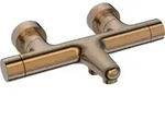 Hansa HANSAPRISMA Wannen- und Brausearmatur 5810230181 mit Thermostat,...