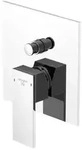 Steinberg Serie 160 Wannenarmatur 16021033 Unterputz, mit Abdeckplatte 165 x 165 mm,