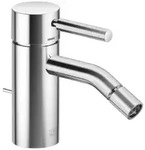 Dornbracht Meta Einhandmischer 33600660-00 f&uuml;r Bidet, mit Ablaufgarnitur, Ausladung