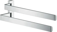 hansgrohe 42821800, hansgrohe Axor Handtuchhalter 42821800 409mm, 2-armig,