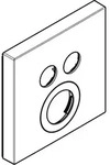 hansgrohe Rosette ShowerSelect Thermostat 92217000 chrom, Ersatzteil, 2...