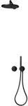 Keuco IXMO Dusch-Set 7 59653370701 rund, Thermostatmischer m. Brausehalter u.