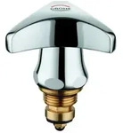 Grohe Oberteil 3/8", rot, chrom, Trecorn Griff