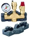 Caleffi Kesselsicherheitsgruppe 302634 1", 3 bar, mit Isolierung, bis 100 kW