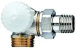 Heimeier V-exact II Thermostat-Ventilunterteil 3733-02.000 R 1/2xG 3/4 AG, Winkeleck,